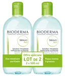 Acheter SEBIUM H2O Solution micellaire sans savon nettoyante peau grasse 2Fl/500ml à Andernos