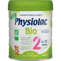 Physiolac Bio 2 Lait Pdre B/800g à Andernos