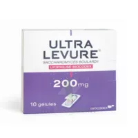 Ultra-levure 200 Mg Gélules Plq/10 à Andernos