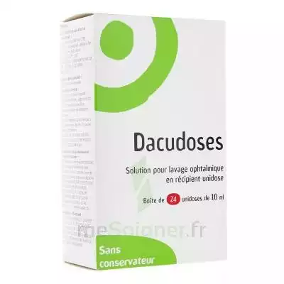 Dacudoses Solution Pour Lavement Ophtalmologique 24unid/10ml à Andernos