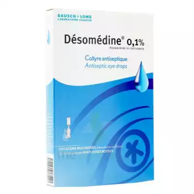 Desomedine 0,1 % Collyre Sol 10fl/0,6ml à Andernos