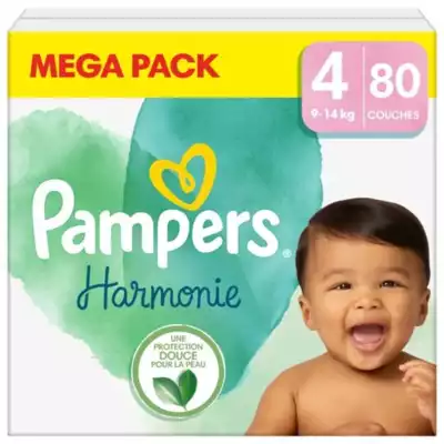 Pampers Harmonie Couche T4 Mégapack/80 à Andernos